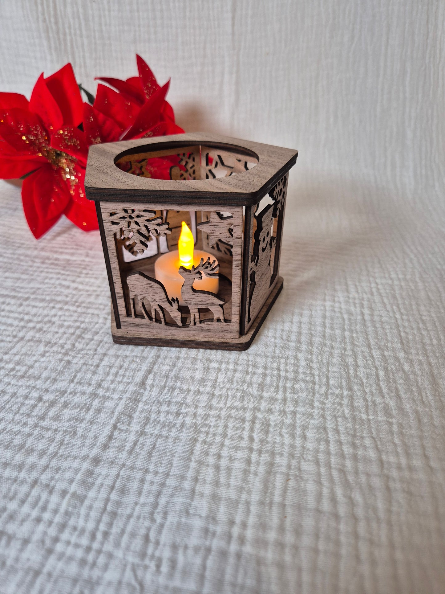 Windlicht "Winter"