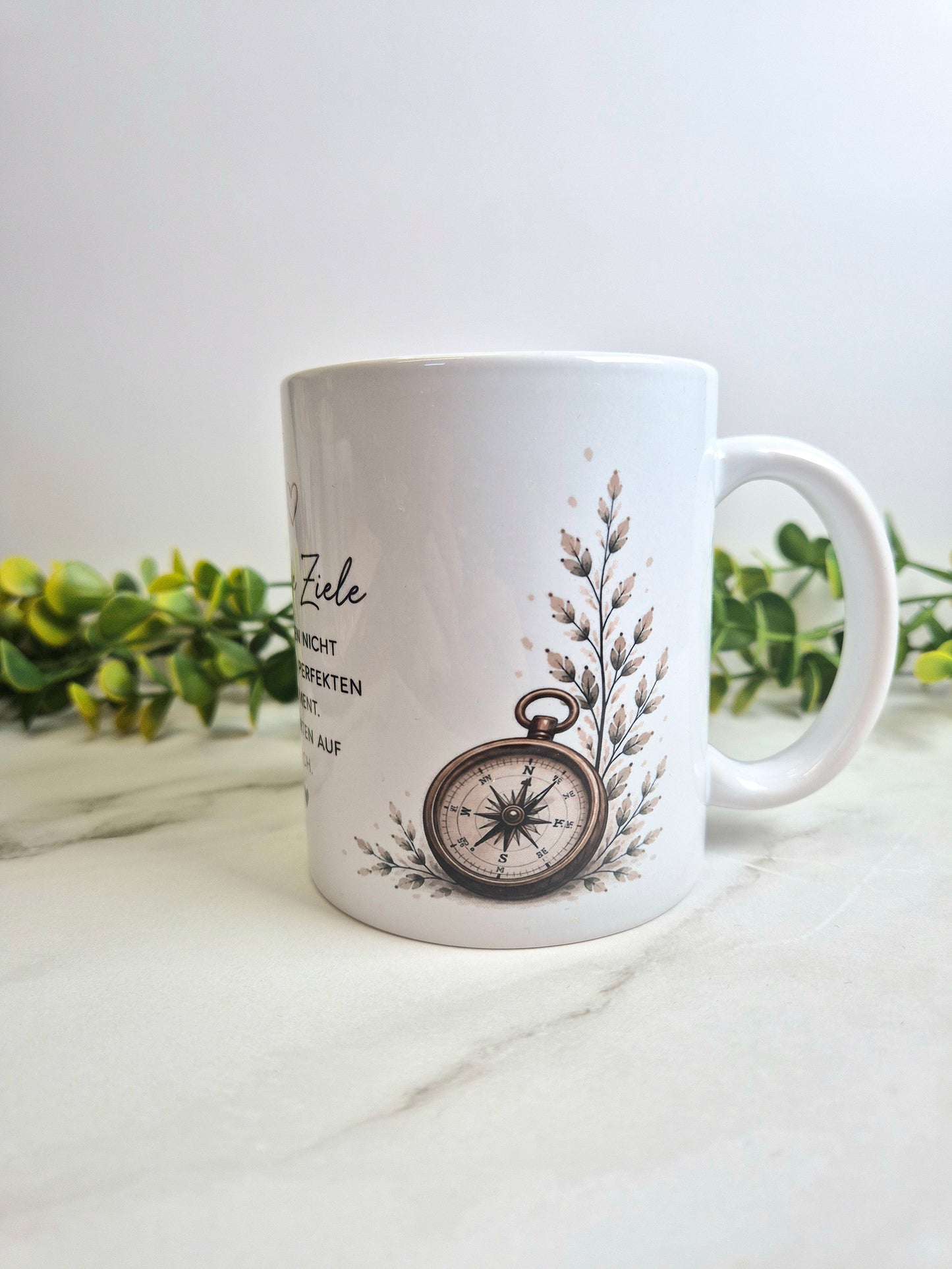 Keramiktasse "Deine Ziele"