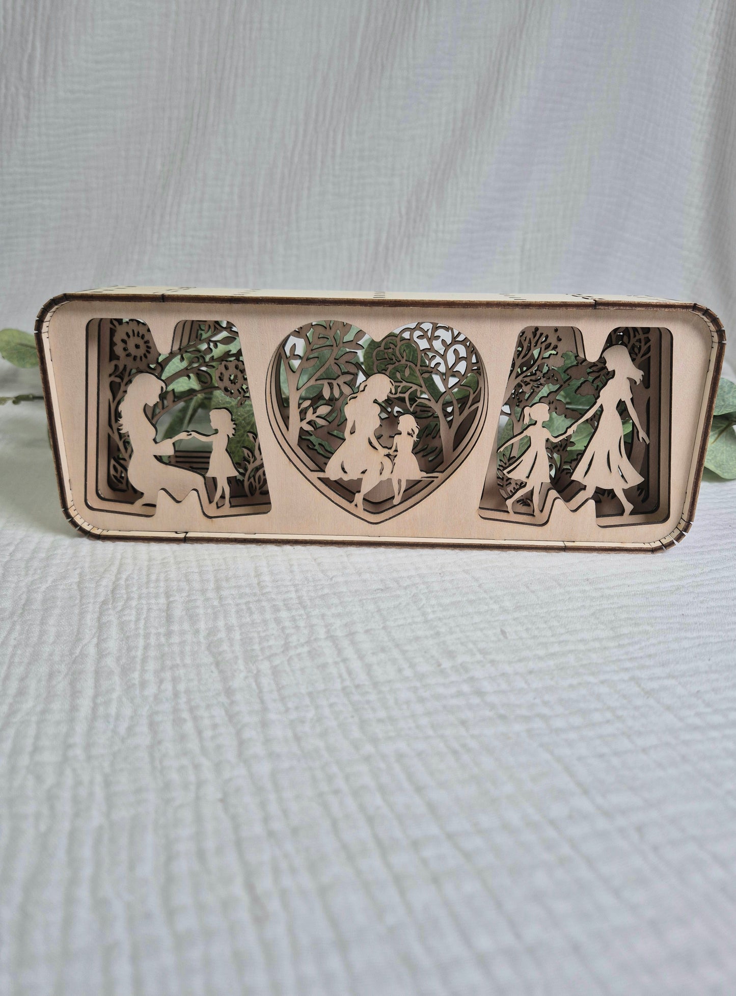 Aufsteller "Mama&Tochter"