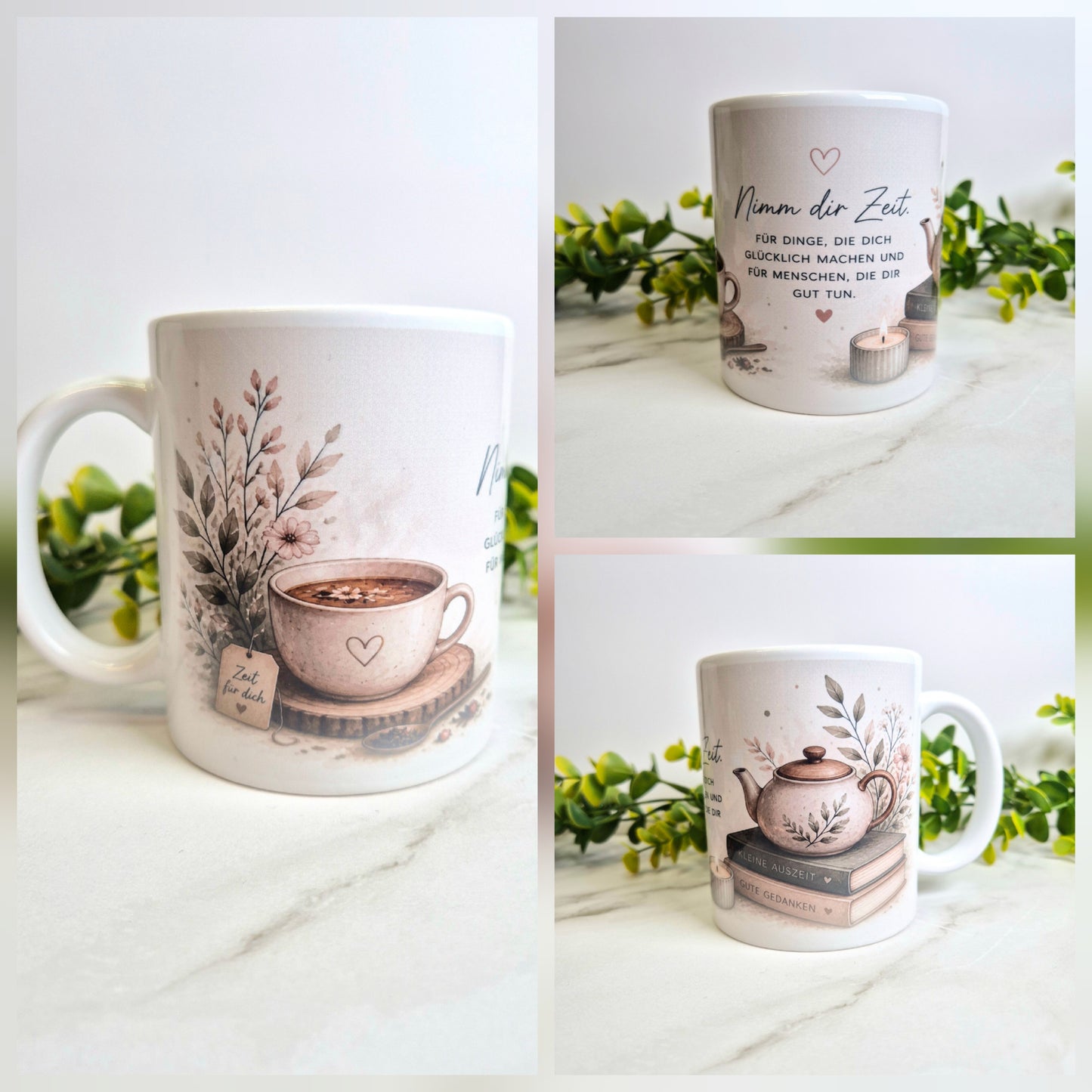 B-Ware Tasse "Nimm dir Zeit"