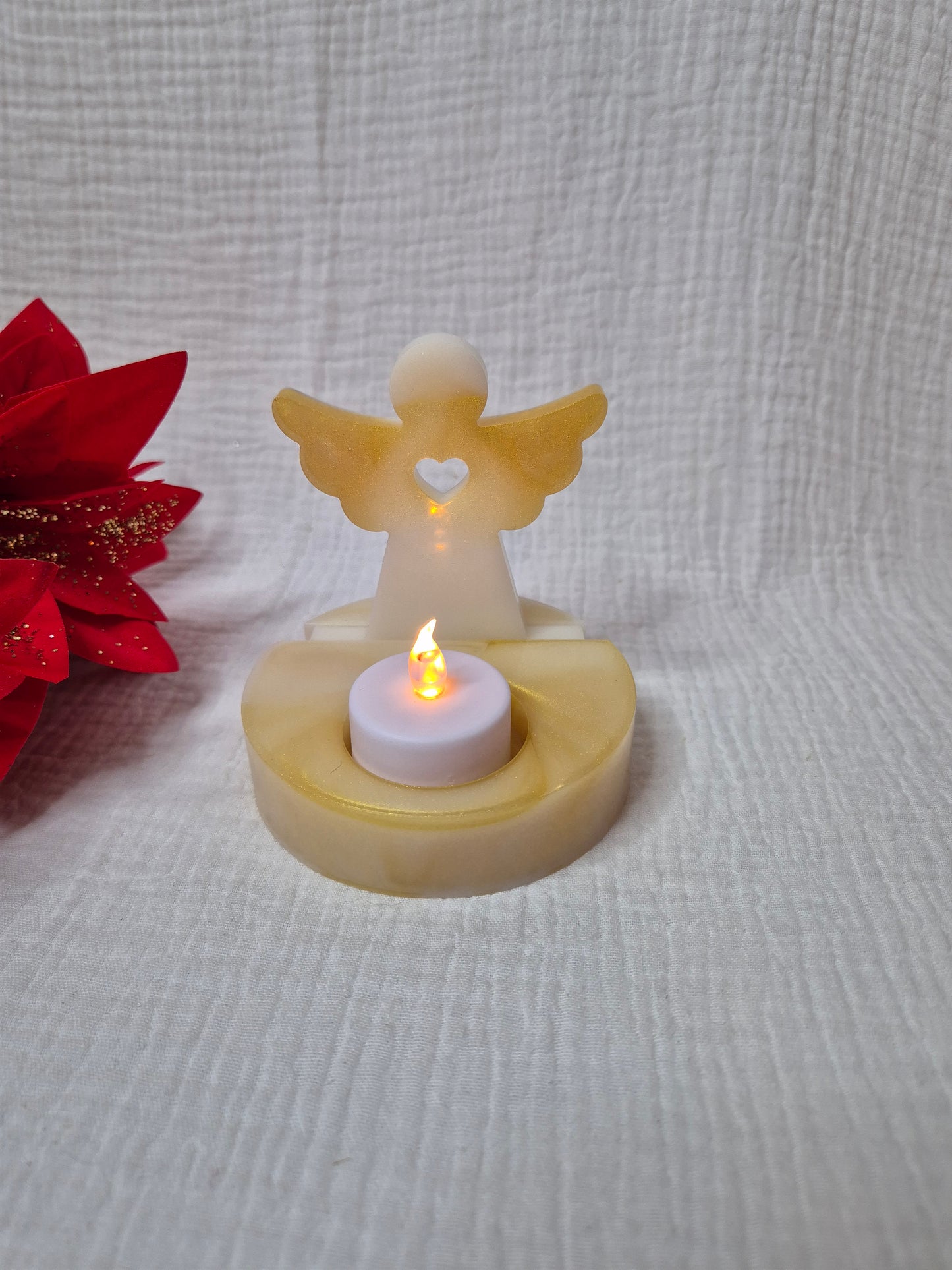 Teelichthalter Engel