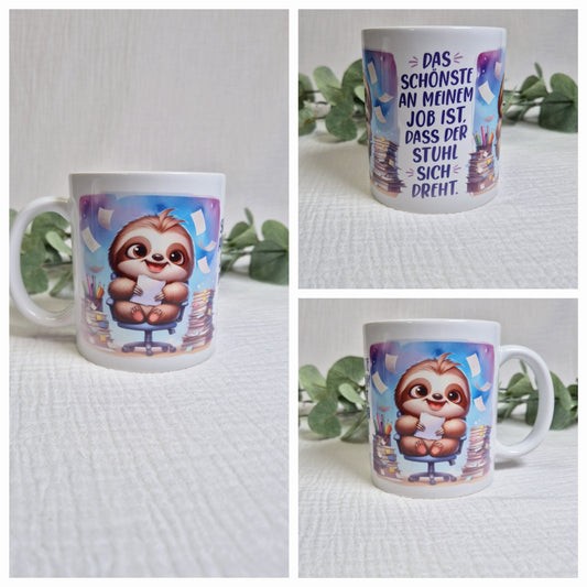 Keramiktasse "Büro"