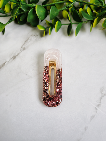 Haarspange in Rose-Gold verschiedene Varianten