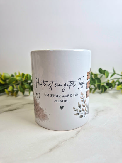 Keramiktasse "Heute ist ein guter Tag"