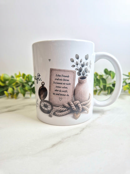 Keramiktasse "Freundschaft"