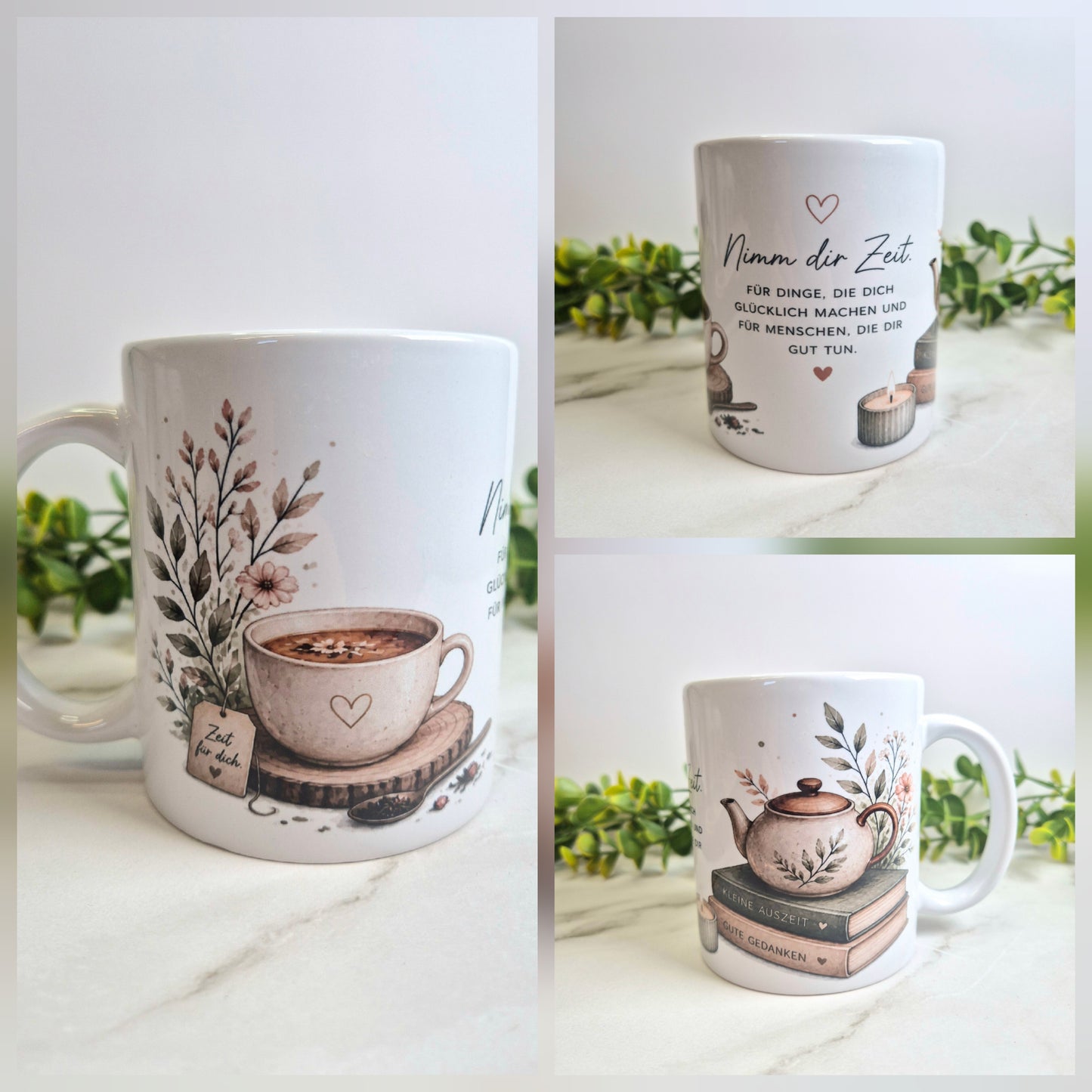 Keramiktasse "Nimm dir Zeit"
