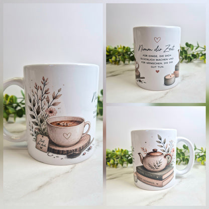 Keramiktasse "Nimm dir Zeit"