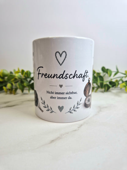Keramiktasse "Freundschaft"