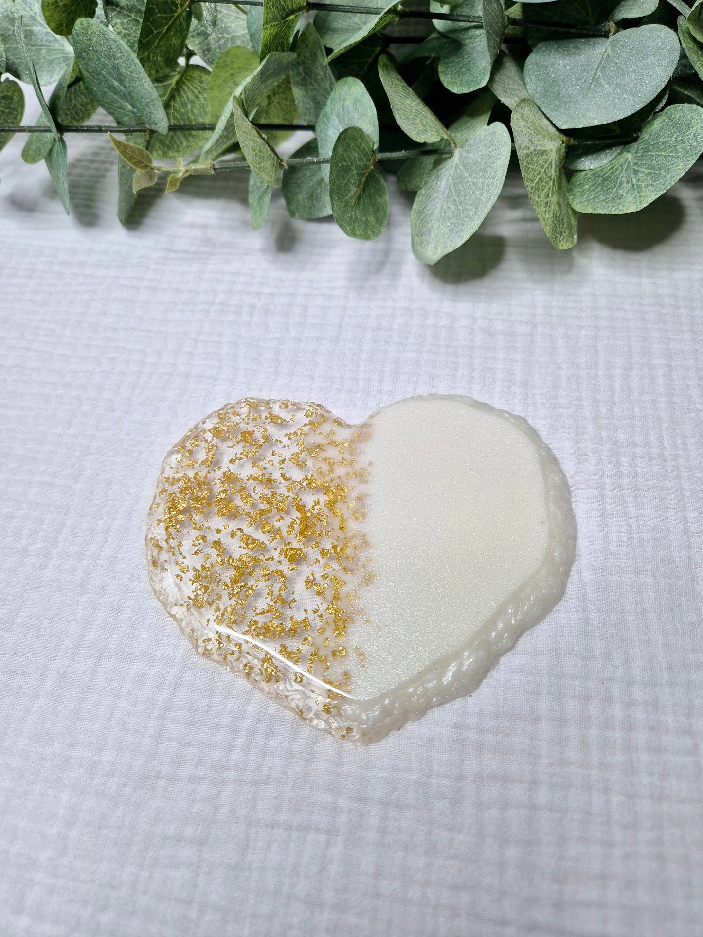 Einzelstück! Untersetzer in Herzform