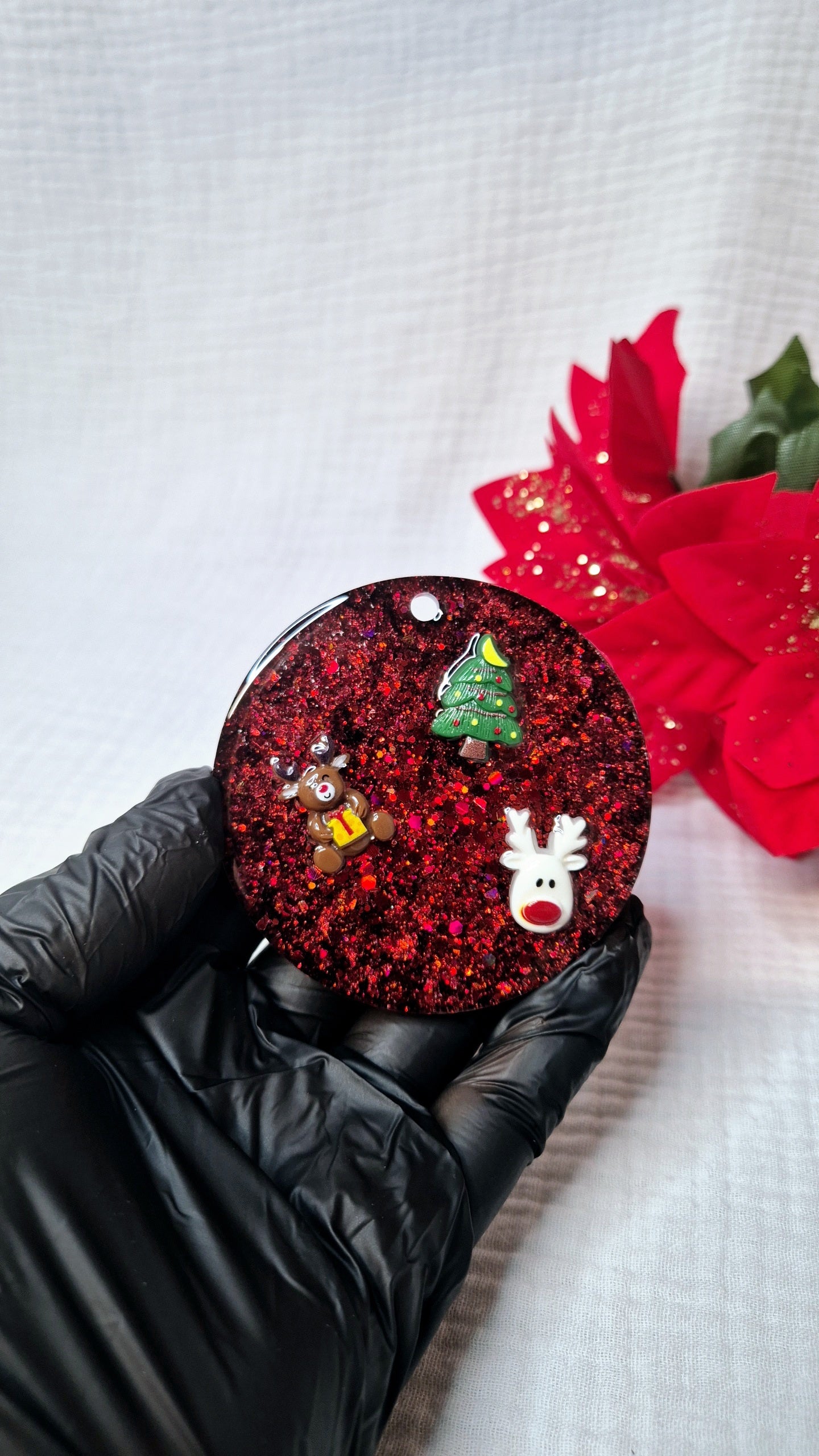 Weihnachtsanhänger in verschiedenen Varianten