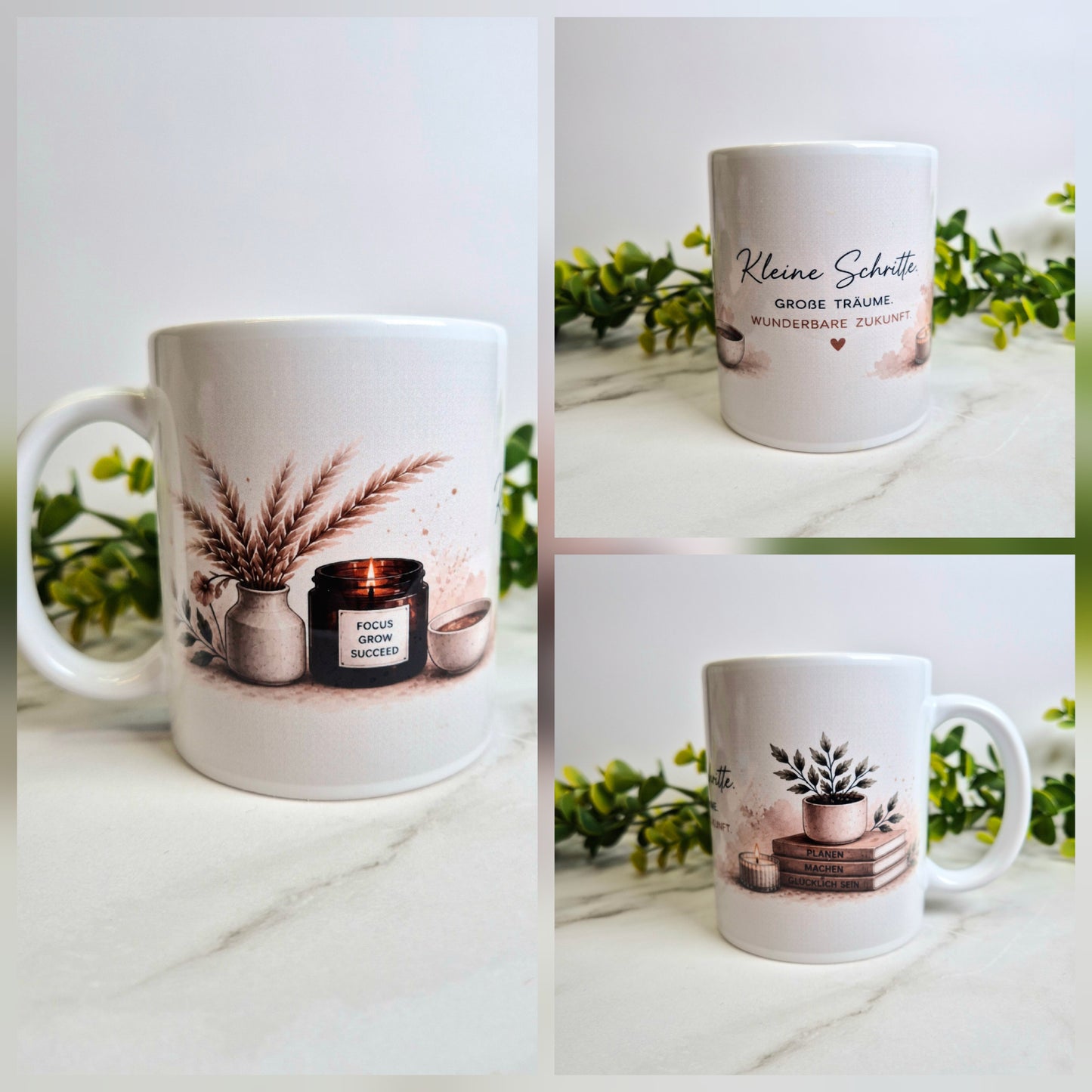 B-Ware Tasse "Kleine Schritte"