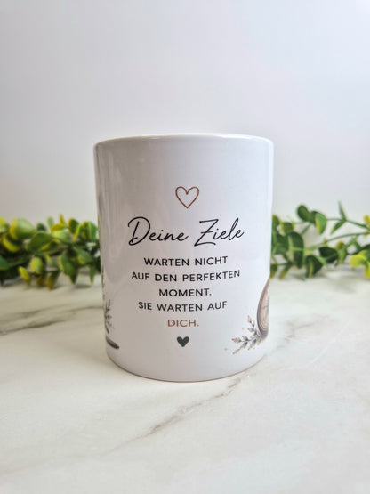 Keramiktasse "Deine Ziele"