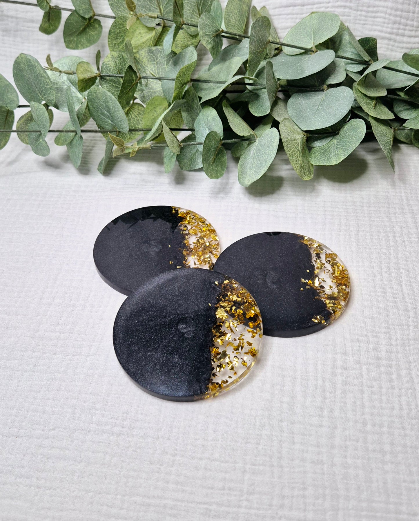 Untersetzer 3er Set Rund