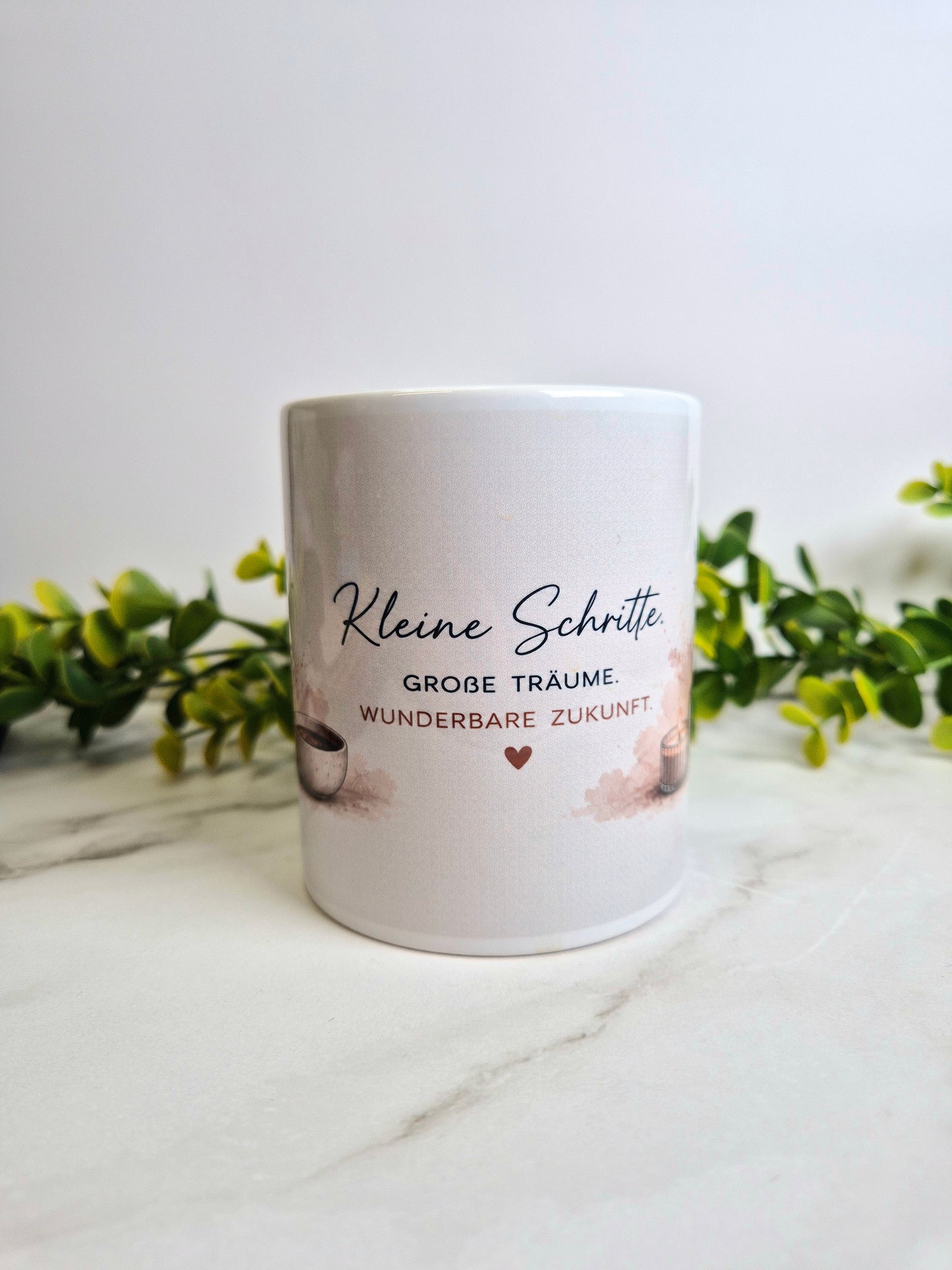 B-Ware Tasse "Kleine Schritte"