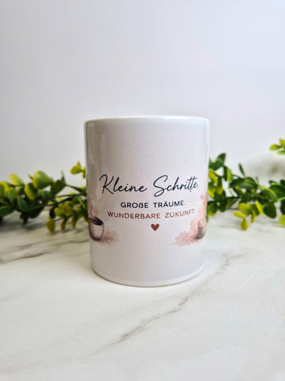 B-Ware Tasse "Kleine Schritte"