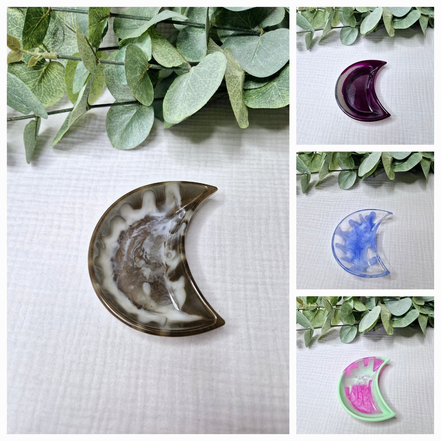 Mondschale in verschiedenen Varianten