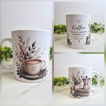 Keramiktasse "Kaffee"