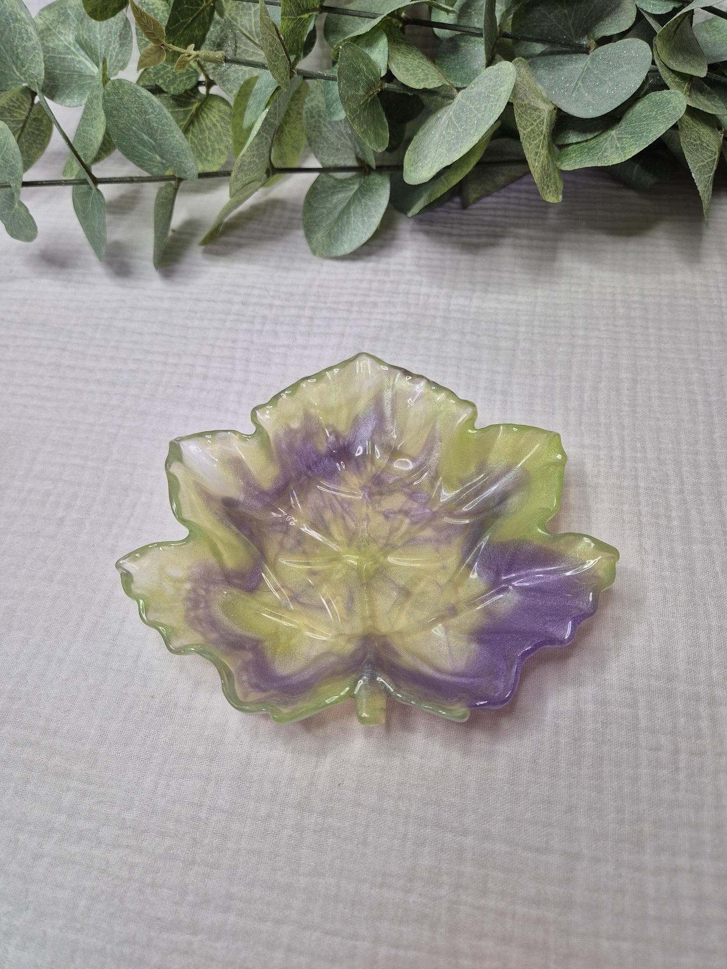 Dekoschale "Blatt" verschiedene Varianten