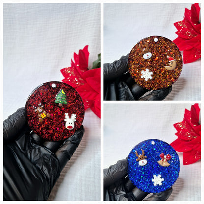 Weihnachtsanhänger in verschiedenen Varianten