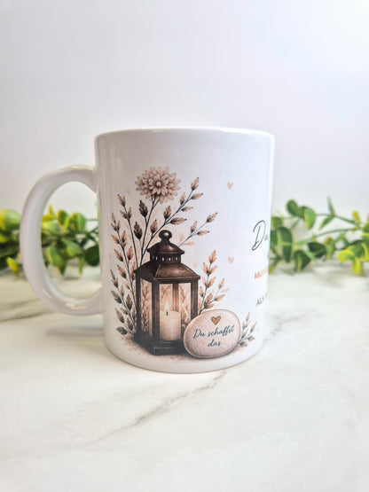 Keramiktasse "Du bist stärker"