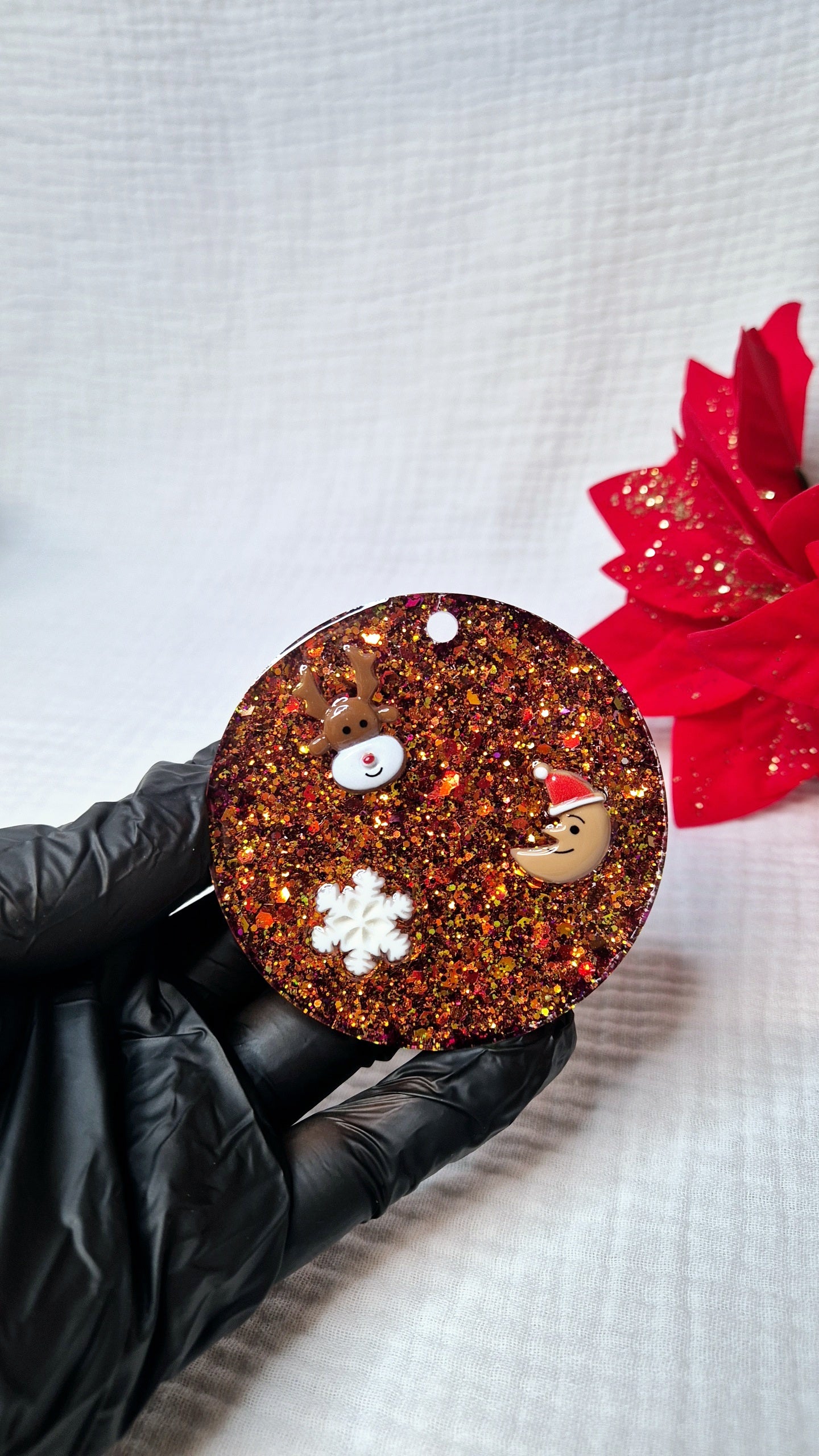 Weihnachtsanhänger in verschiedenen Varianten