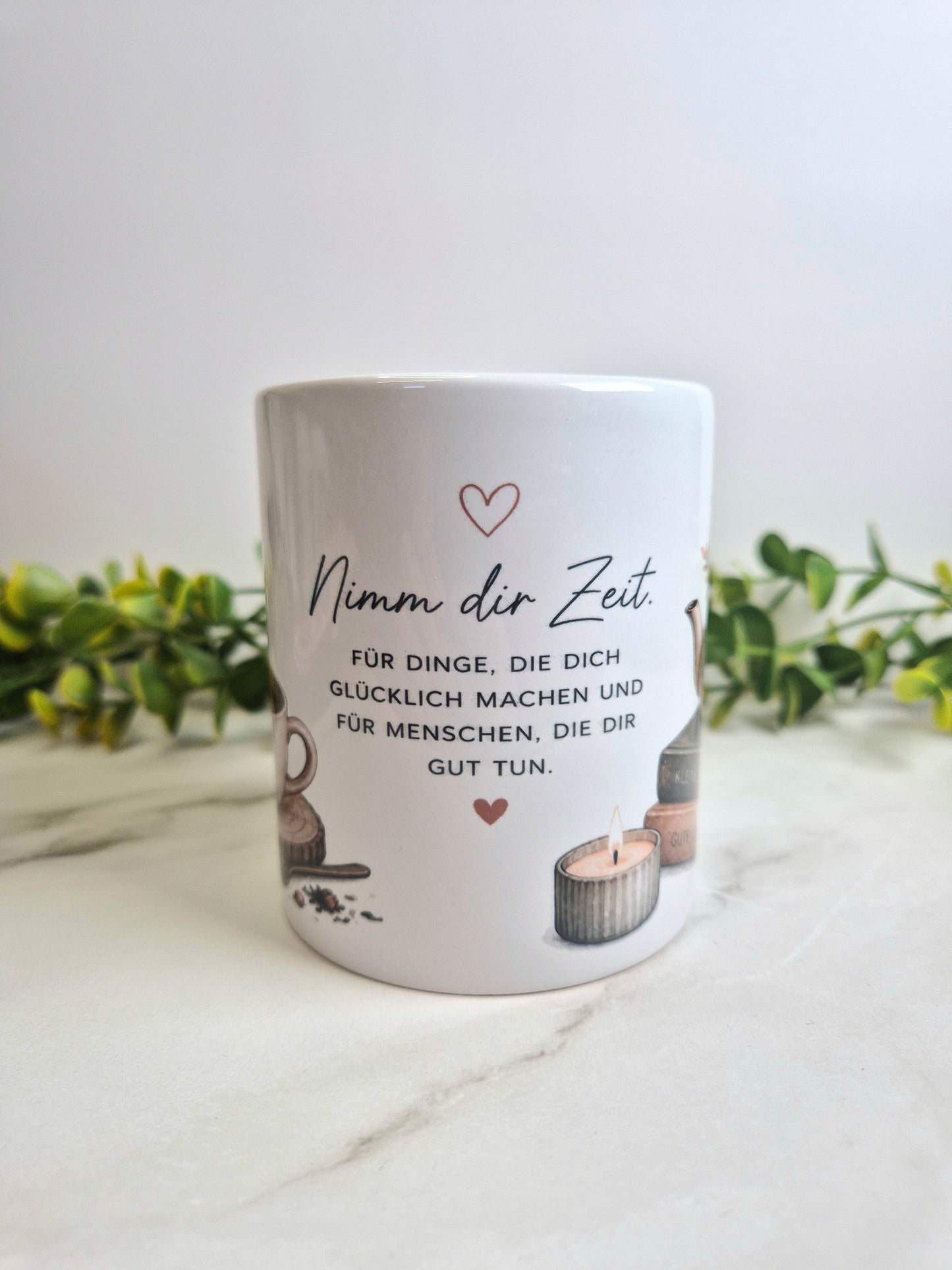 Keramiktasse "Nimm dir Zeit"